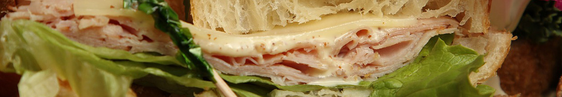 Eating Sandwich at Symantec Dining Services.